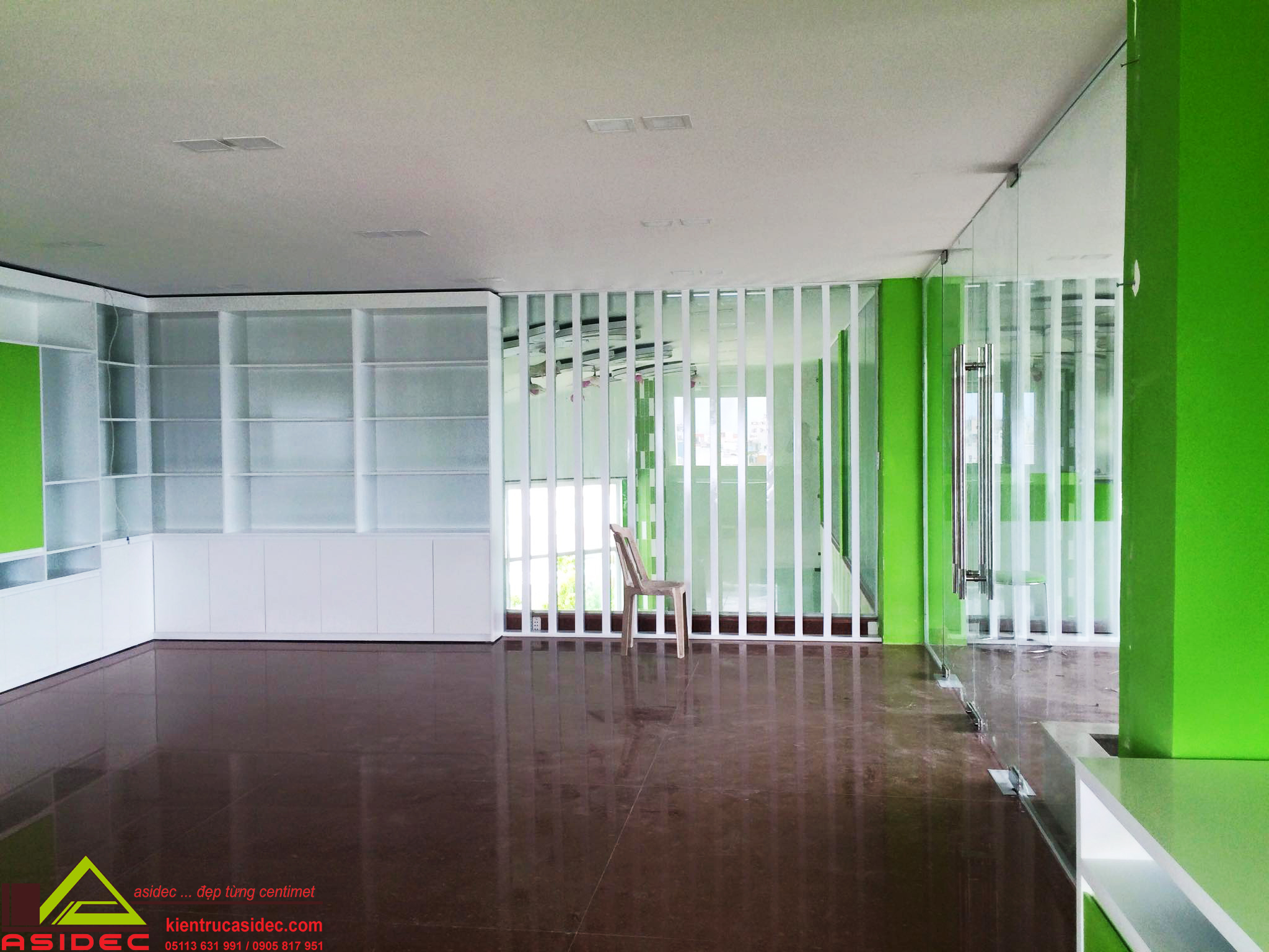 NỘI THẤT VĂN PHÒNG ẨM THỰC TRẦN GIAI ĐOẠN 1